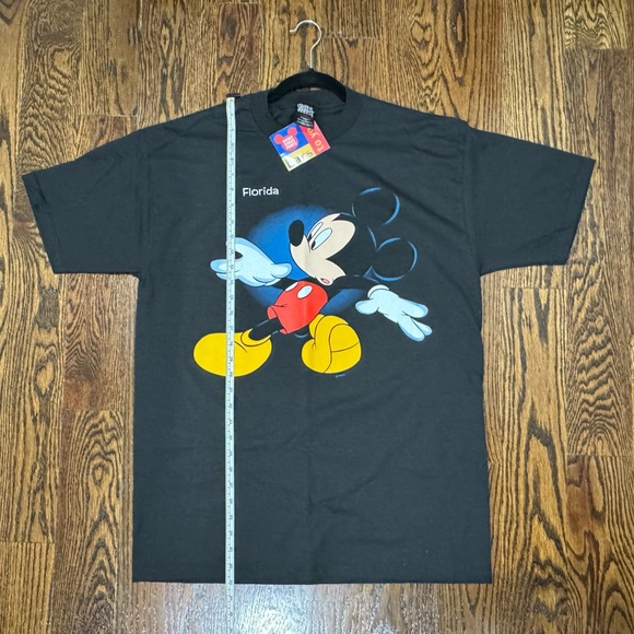NWT RARE 90s Vintage Disney Mickey Mouse All Over Print Front Back Shirt Size L - Picture 7 of 10